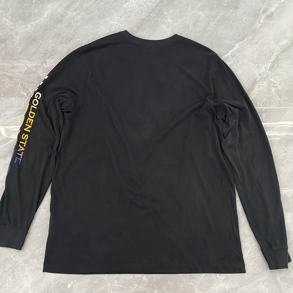 Men’s The Nike Tee NBA Golden State Warriors Dri-Fit Long Sleeve Shirt XL - Picture 10 of 15